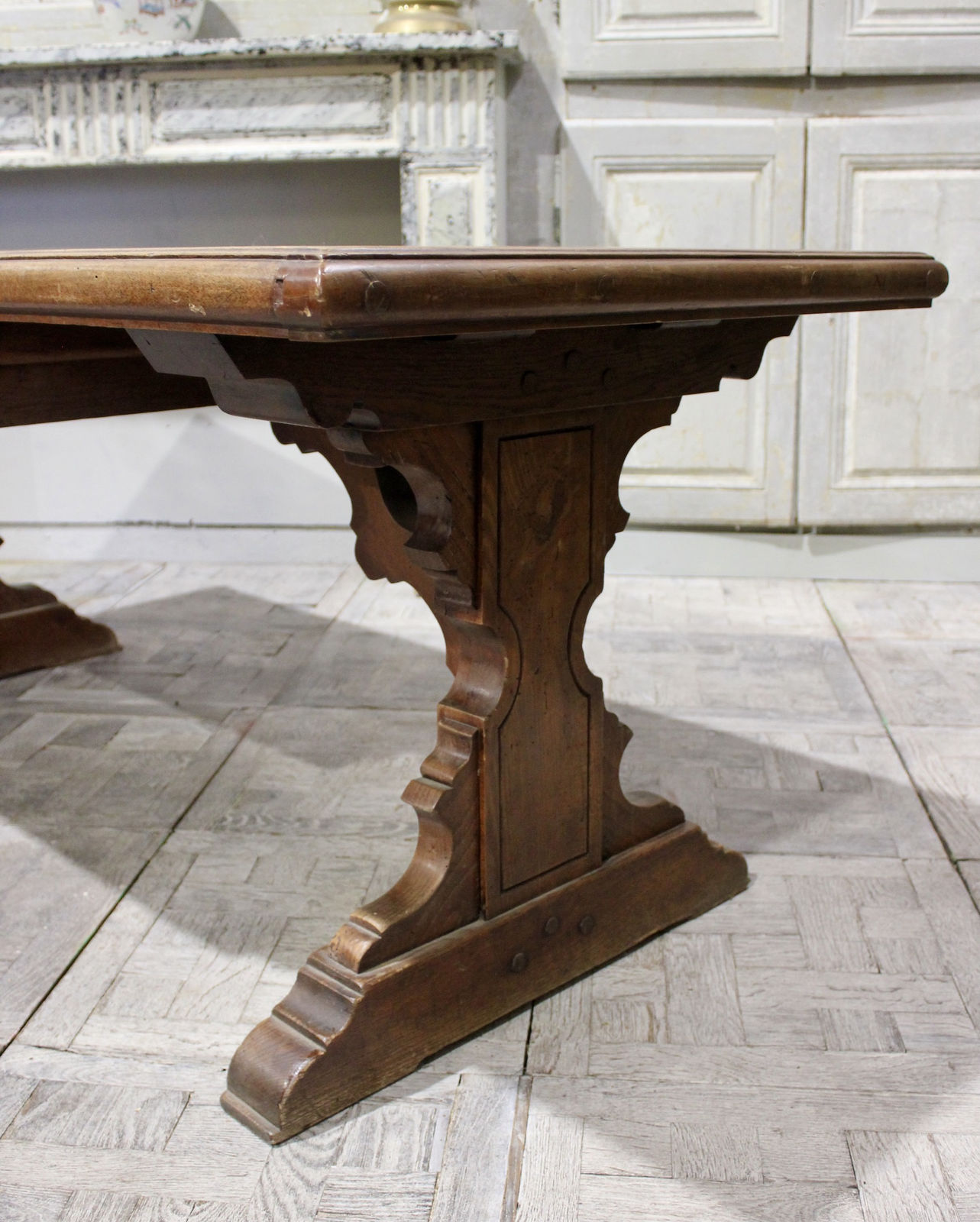 19th century French trestle table, circa 1800