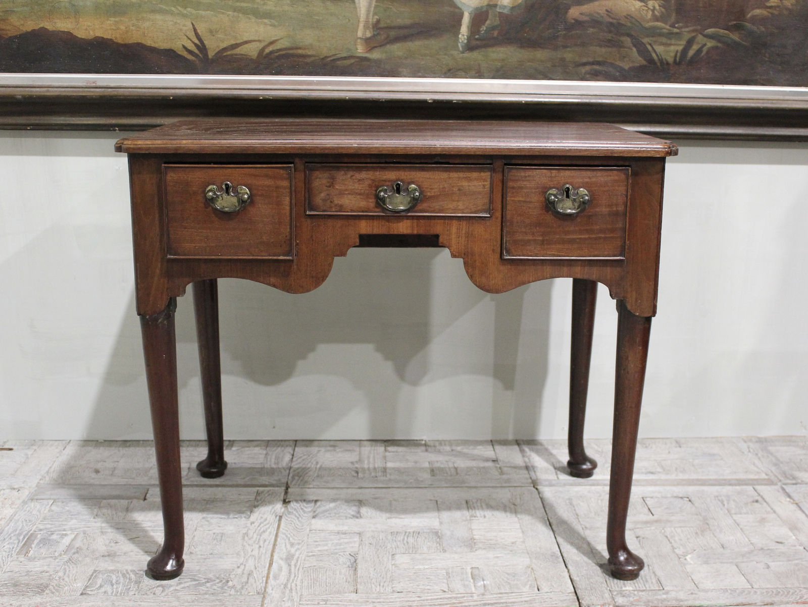 Mid-18th century Georgian mahogany lowboy , Circa 1750