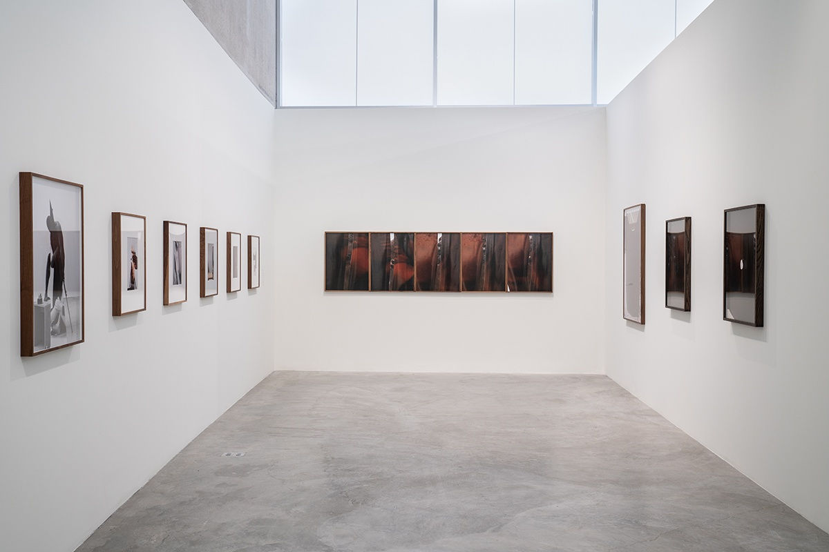 Installation view, Paul Mpagi Sepuya, Contemporary Art Museum, St. Louis, US, 2019