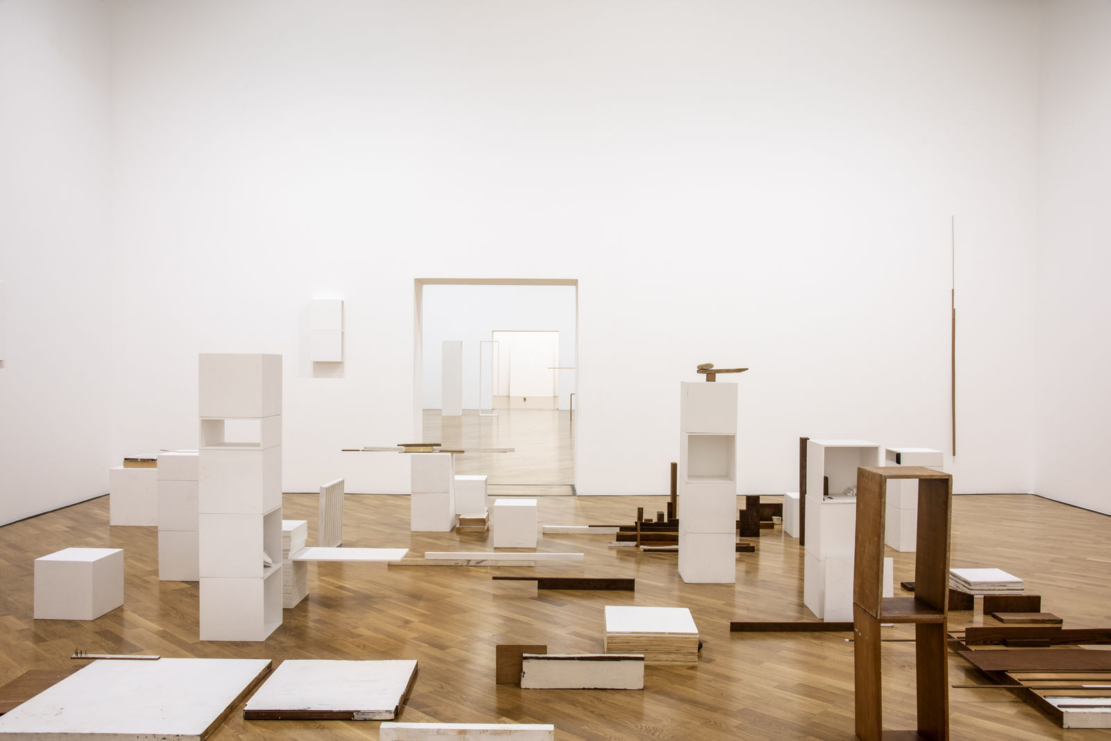 Installation view, Fernanda Gomes, Pinacoteca, Sao Paulo, Brazil, 2019