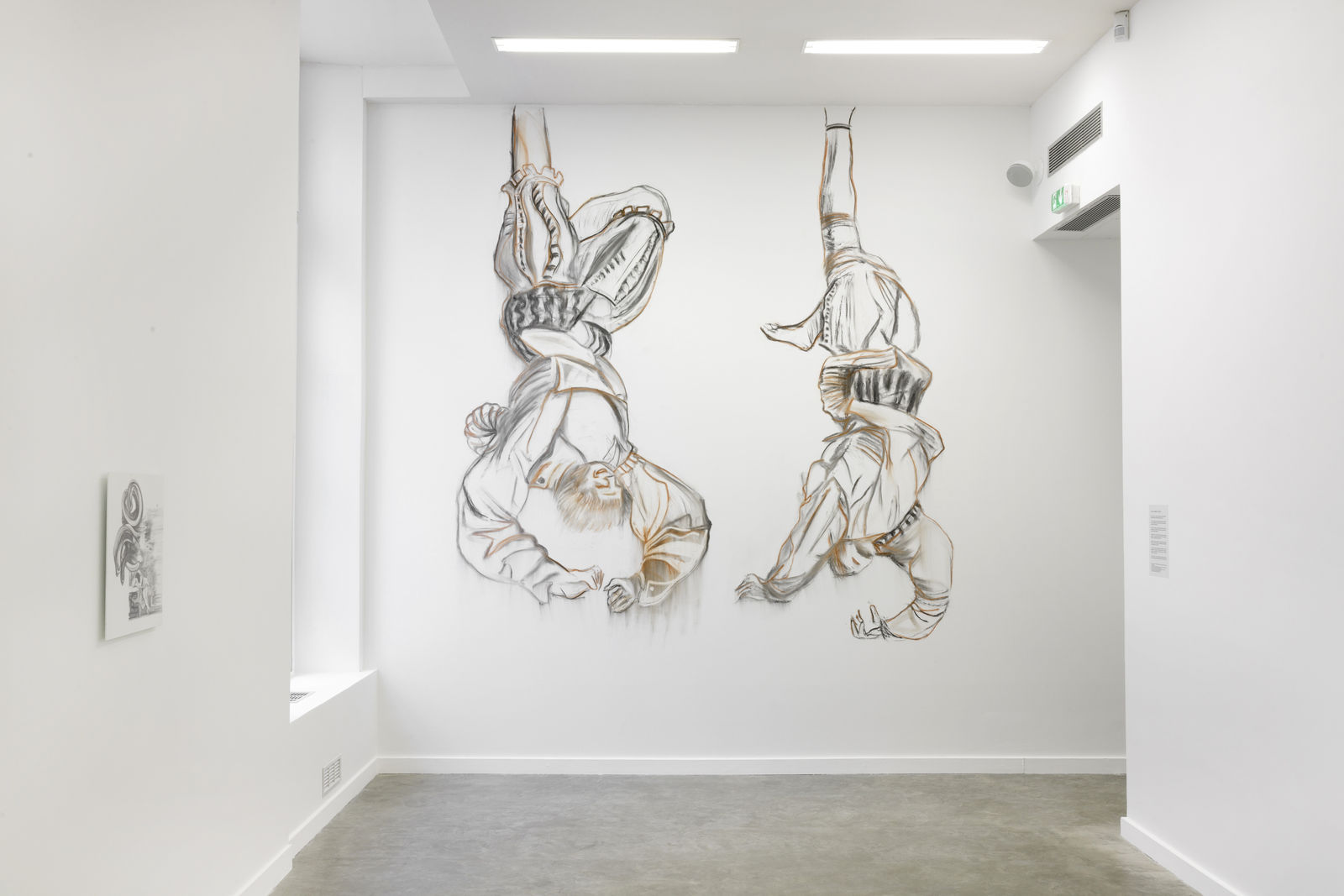 Installation view, Marc Bauer: L'État de la Mer, FRAC Auvergne, Clermont-Ferrand, France, 2021