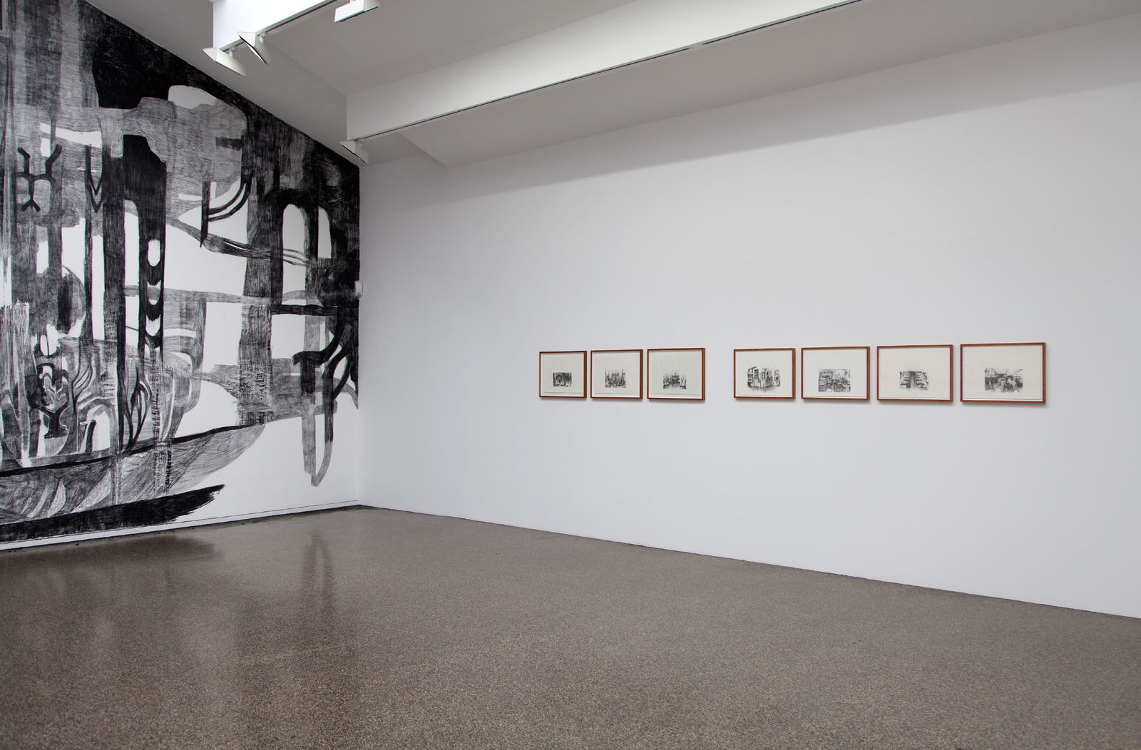 Installation view, Marc Bauer: The Collector, Centre Culturel Suisse, Paris, France, 2013