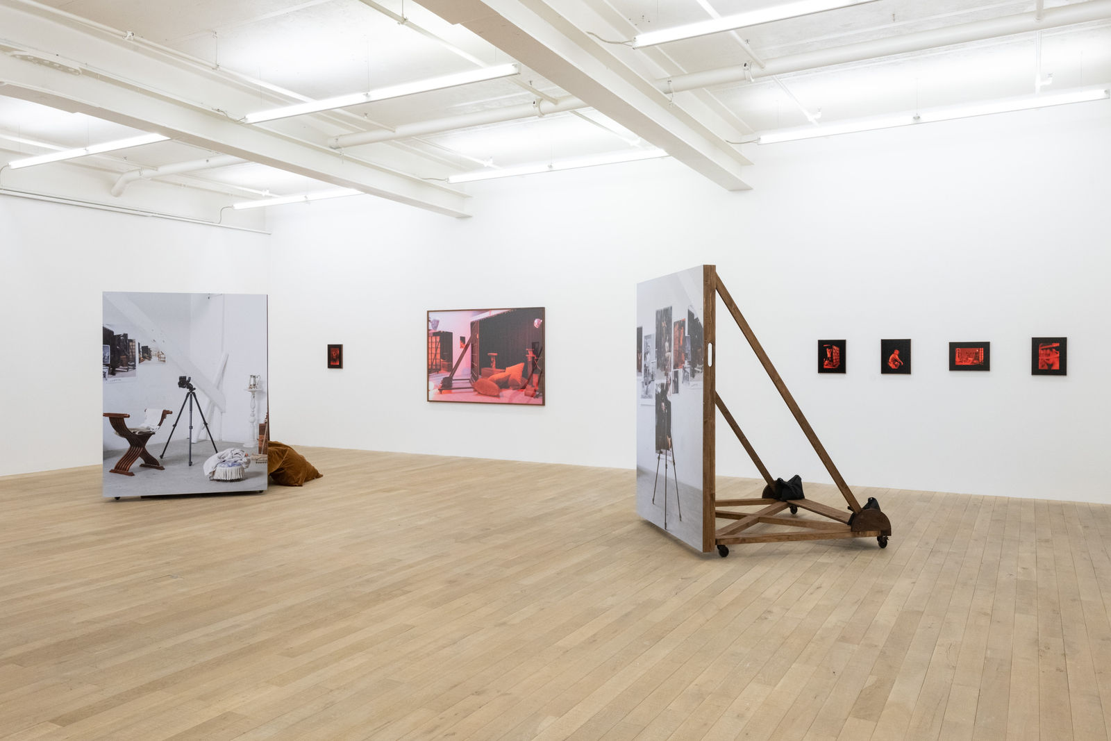 Installation view, Paul Mpagi Sepuya: Push/Pull, Galerie Peter Kilchmann, Zurich, Switzerland, 2023, Photo: Sebastian Schaub