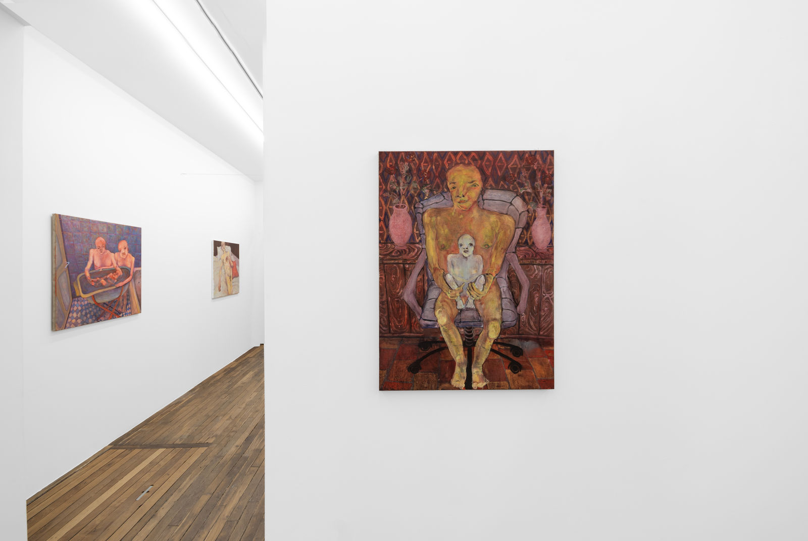 Exhibition views, Andriu Deplazes, Plaines en jachère, Galerie Peter Kilchmann, Paris, 2023. Photo: Axel Fried