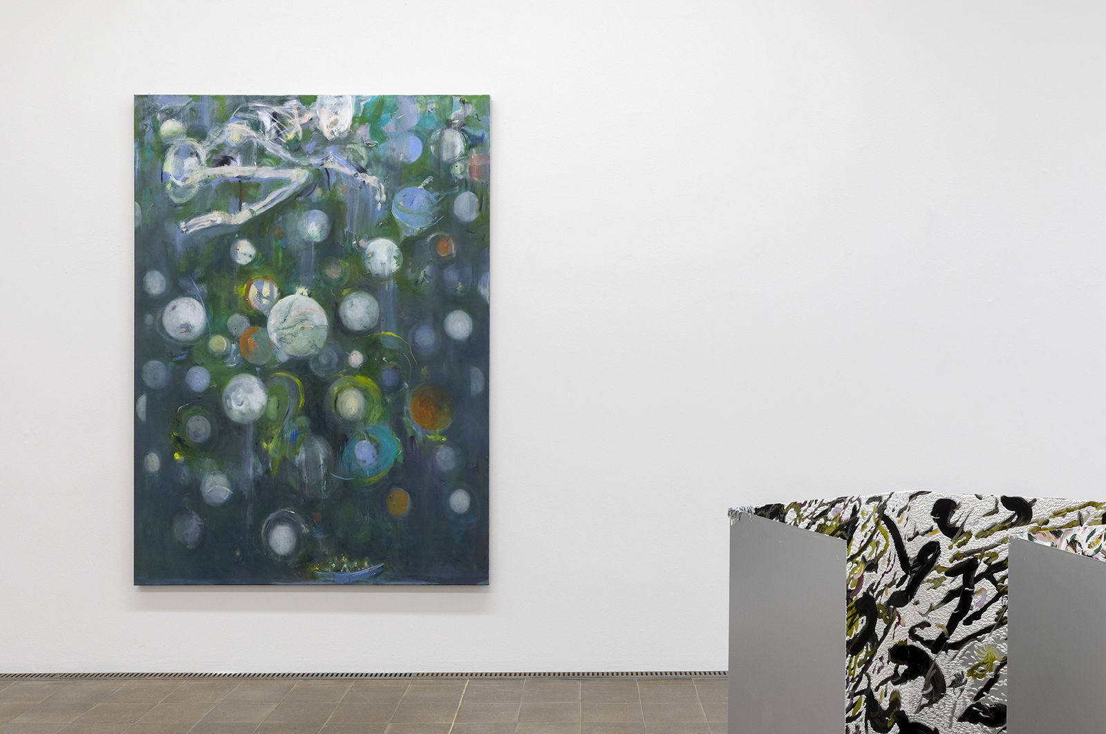 Installation view, (Un)certain Ground, Valérie Favre, Centre Pasquart, Biel, Switzerland, 2022