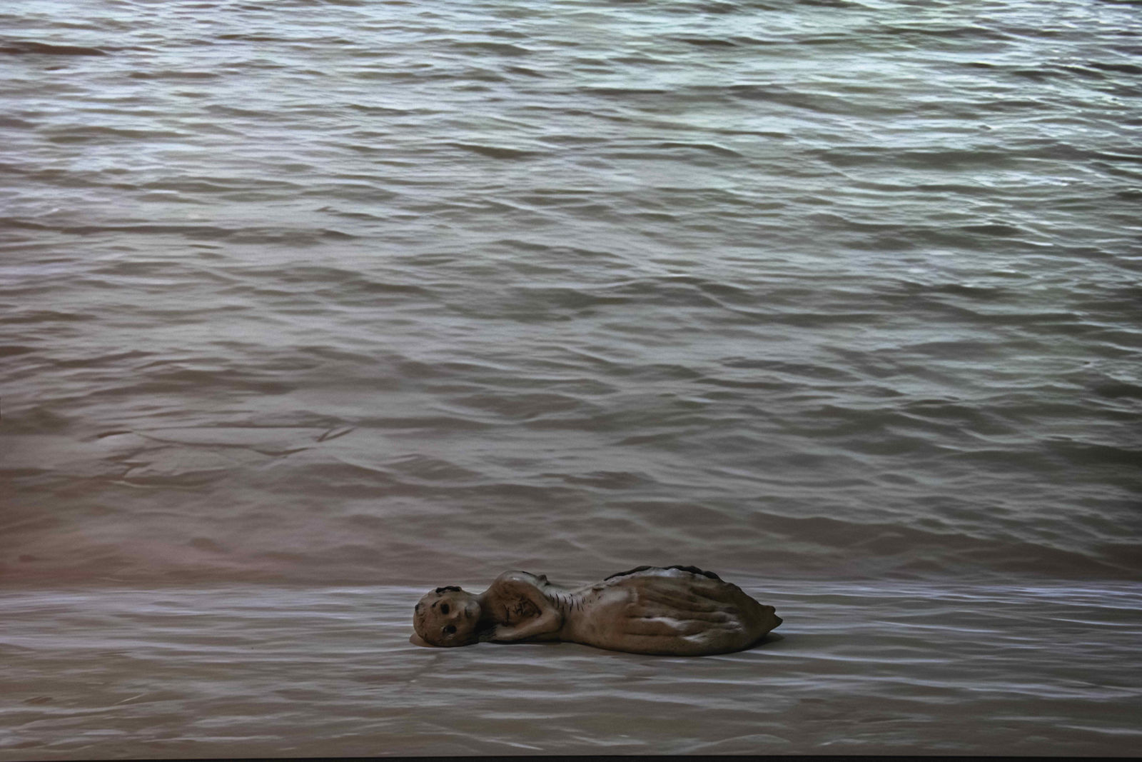 Exhibition views: Leiko Ikemura, The Sea in the Mountains, Bündner Kunstmuseum, Chur, Switzerland, 2025. Photo: Thomas Strub