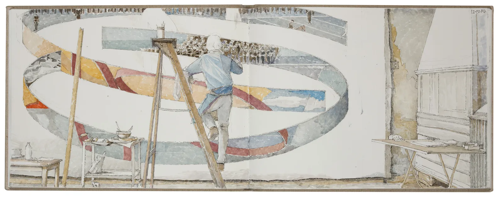 Installation view, Monet/Fehr: Les Dialogues Inattendus, Musée Marmottan Monet, Paris, France, 2022-2023