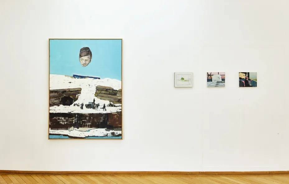 Installation view, Marc-Antoine Fehr: Renaissance, Kunstmuseum Olten, Olten, Switzerland, 2018