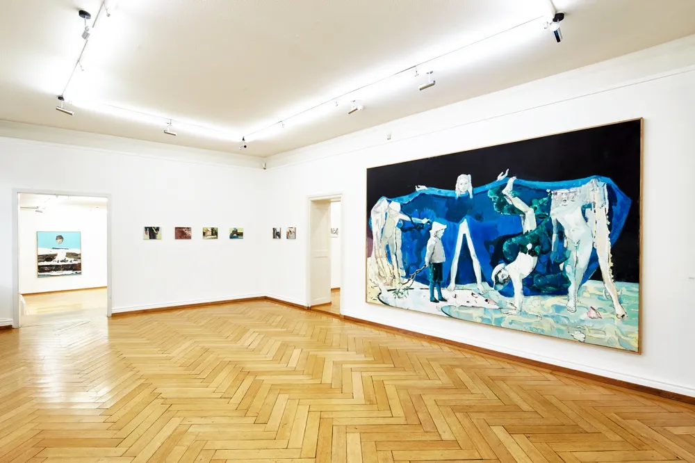 Installation view, Marc-Antoine Fehr: Renaissance, Kunstmuseum Olten, Olten, Switzerland, 2018