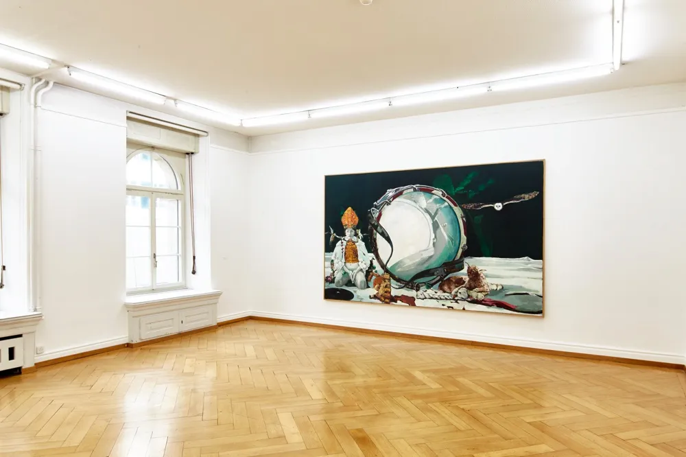 Installation view, Marc-Antoine Fehr: Renaissance, Kunstmuseum Olten, Olten, Switzerland, 2018