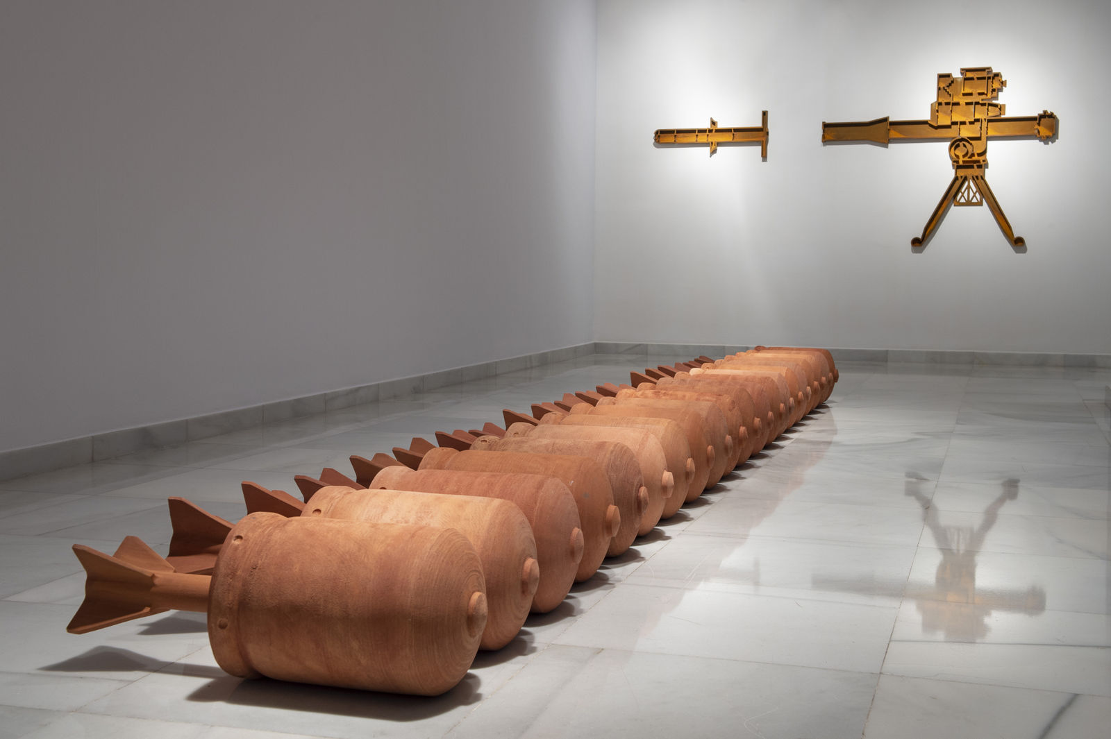 Installation view, Dagoberto Rodríguez: Guerra interior, CAAM Centro Atlantico de Arte Moderno, Las Palmas, Gran Canaria, Spain, 2020