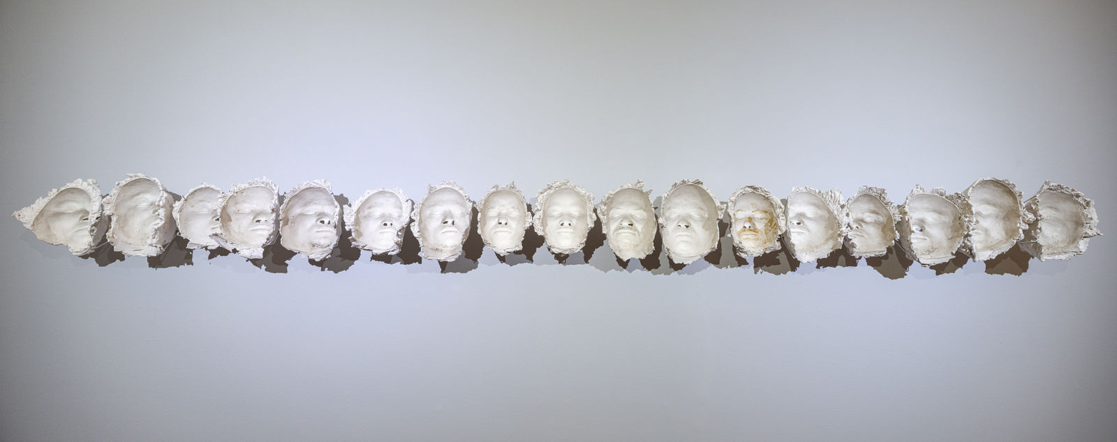 Installation view, Teresa Margolles, La carne muerta nunca se abriga, Museo de la Solidaridad Salvador Allende (MSSA), Santiago de Chile, Chile, 2019-2020