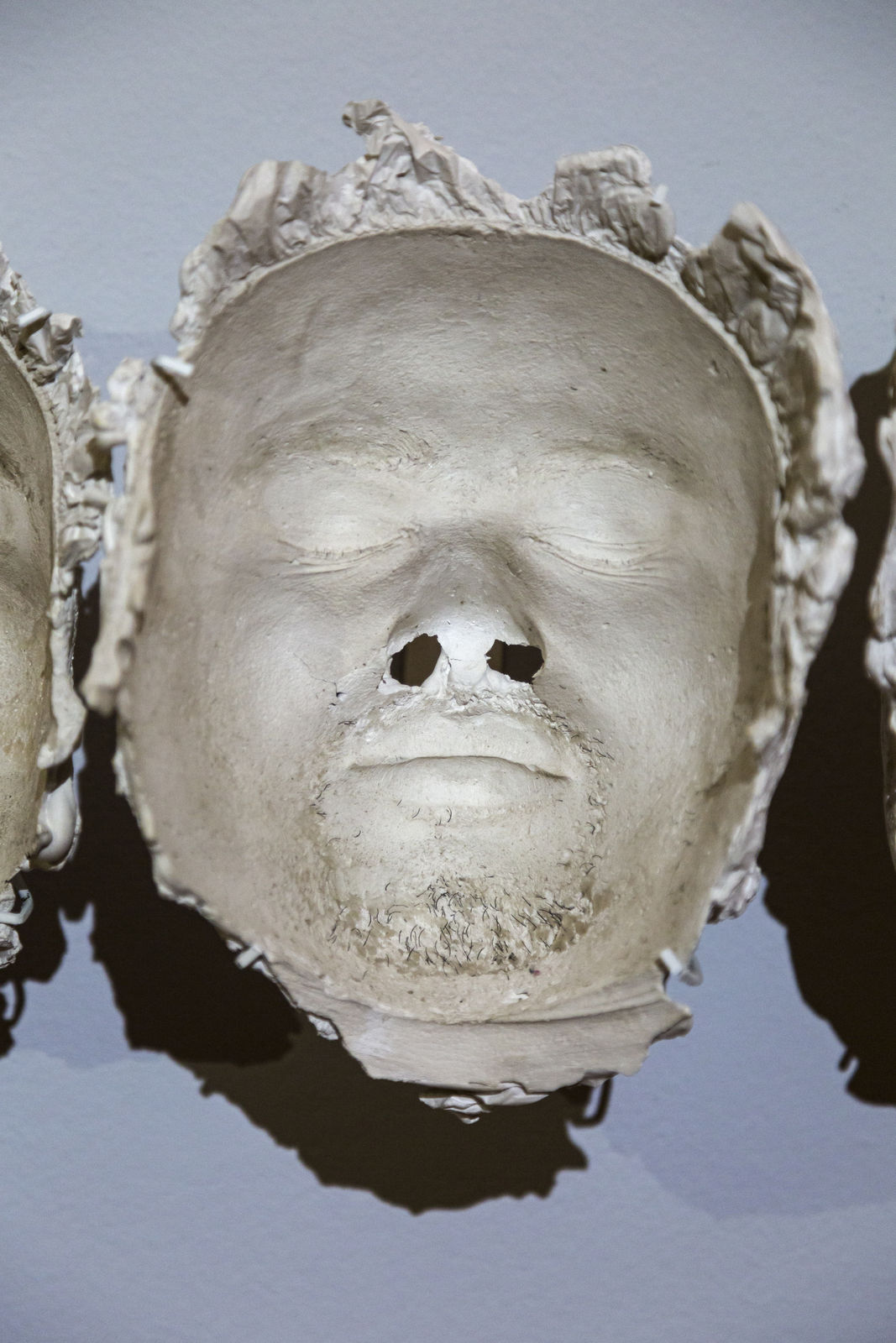 Installation view, Teresa Margolles, La carne muerta nunca se abriga, Museo de la Solidaridad Salvador Allende (MSSA), Santiago de Chile, Chile, 2019-2020