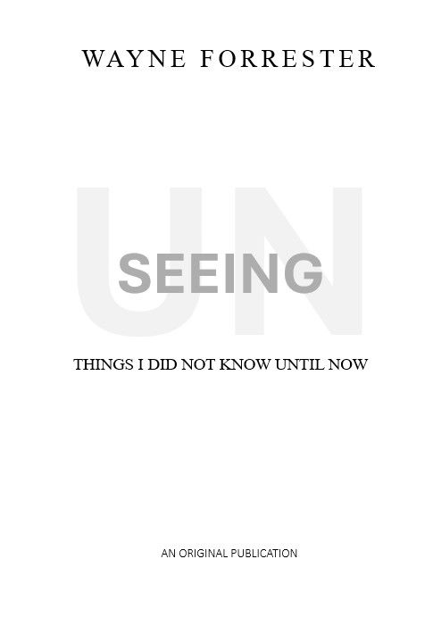BOOK: UNSEEING - US Version
