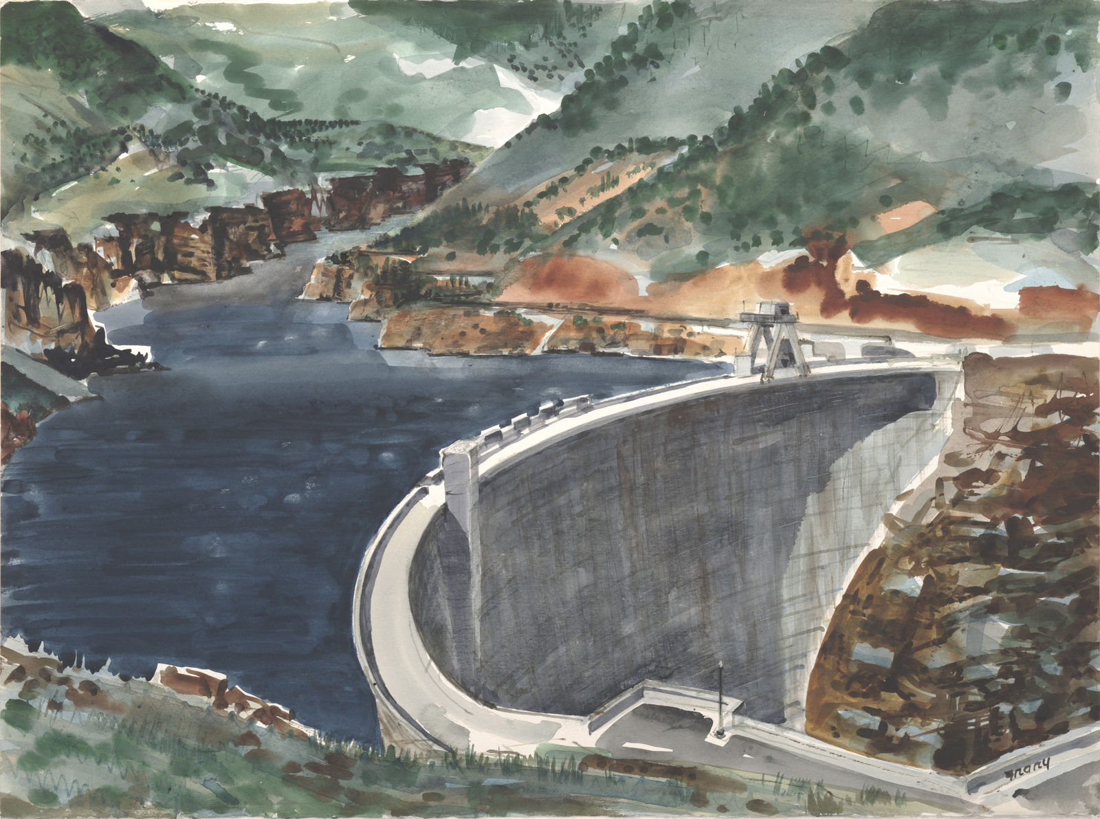 Michael Frary, Yellowtail Dam, 1970