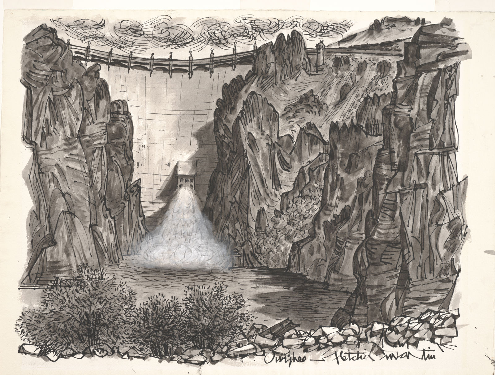 Fletcher Martin, Owyhee, 1970