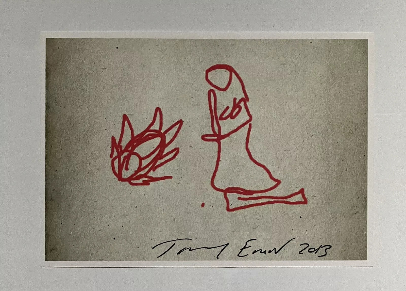 Tracey Emin, iPad sketch 2.1 Nativity, 2013