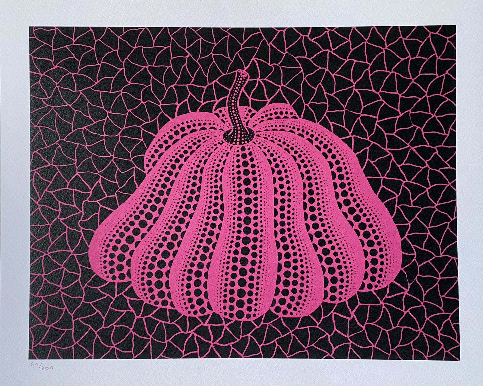 Yayoi Kusama, Pink Pumpkin, 2011