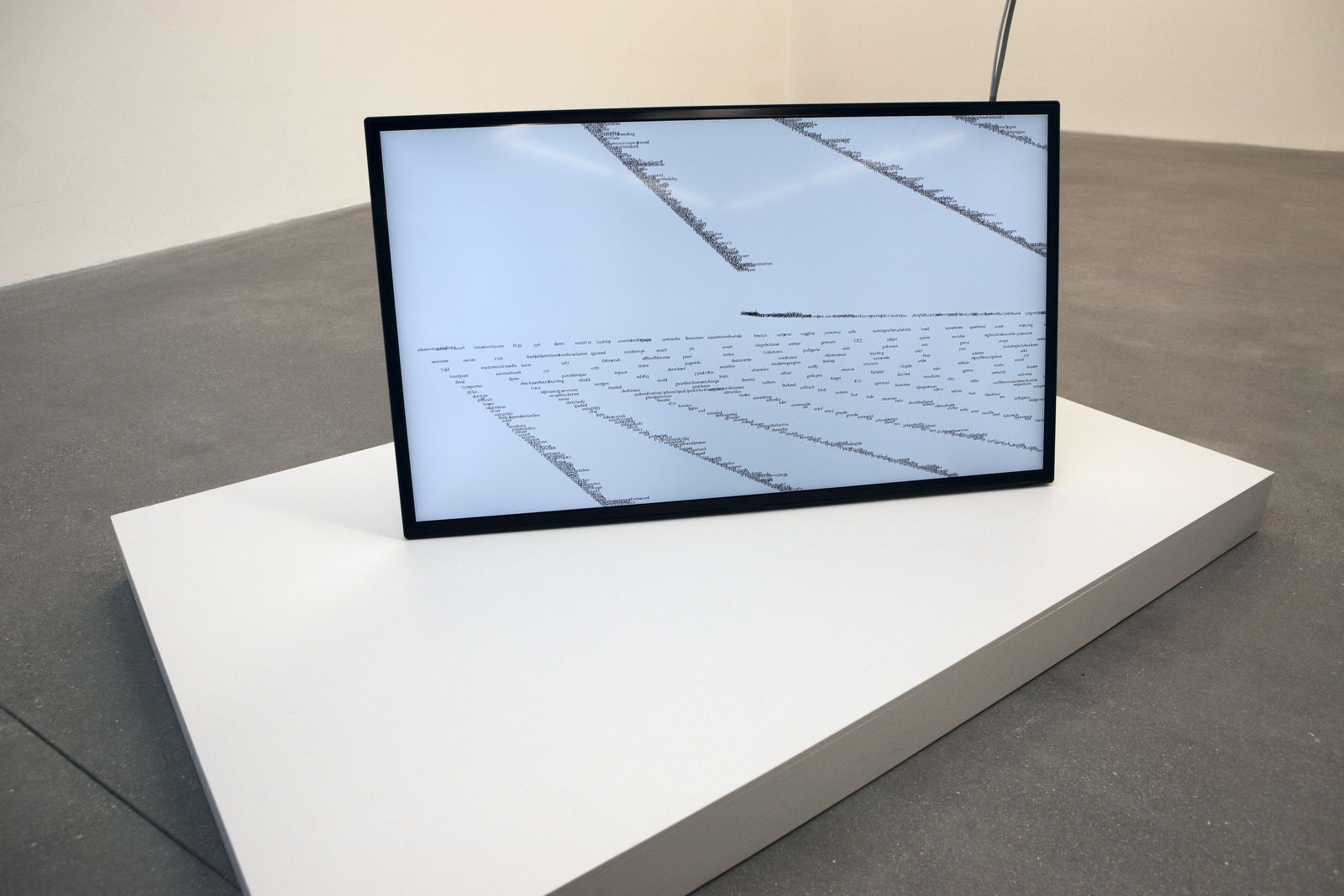 Ali Tnani, Data Trails, 2016