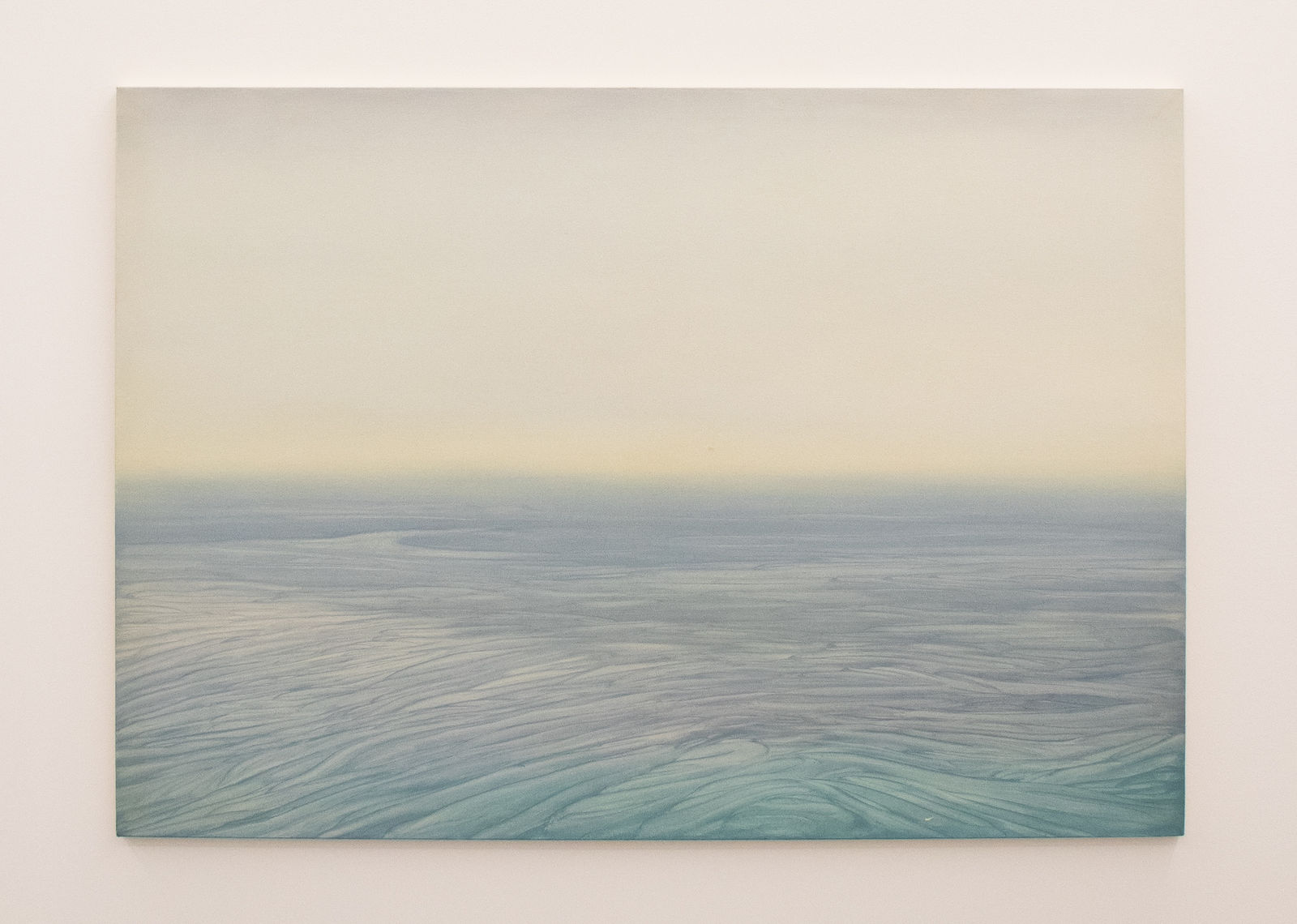 Yeonsoo Kim The Soft Wave, 2022 Oil on linen 95 x 130 cm. 37 ½ x 51.1 in.