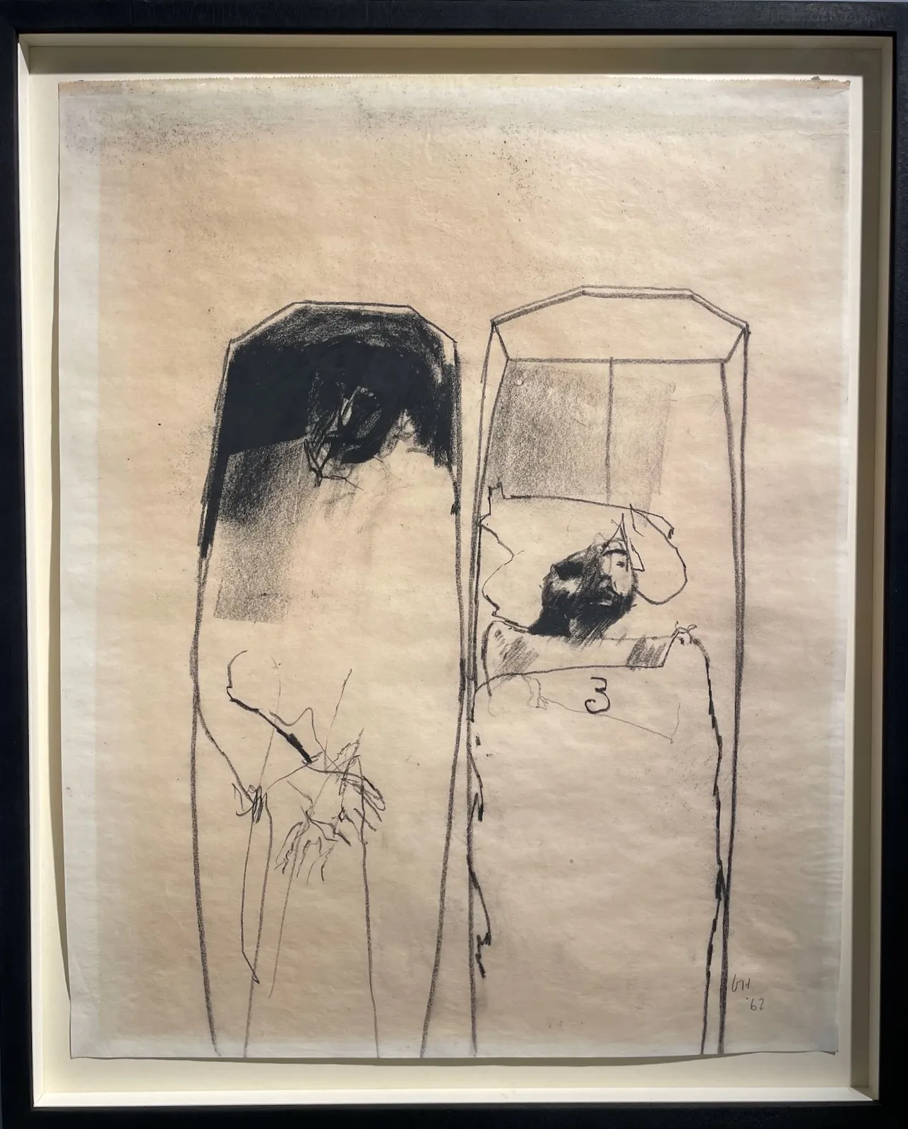 David Hockney, Study for Cecchino Bracci, 1962