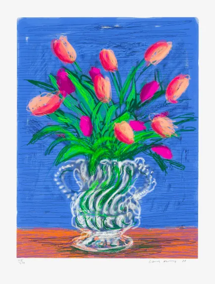 David Hockney, Untitled No.346, from A Bigger Book: Art edition B, 2010/2016
