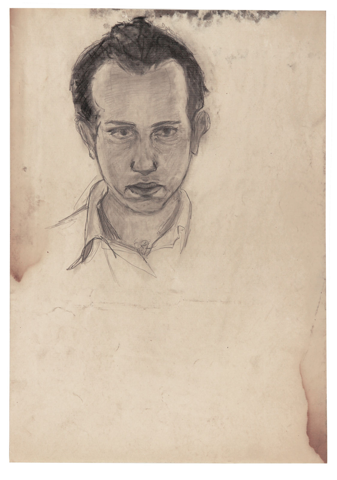 Boris Lurie, Untitled, c. 1946