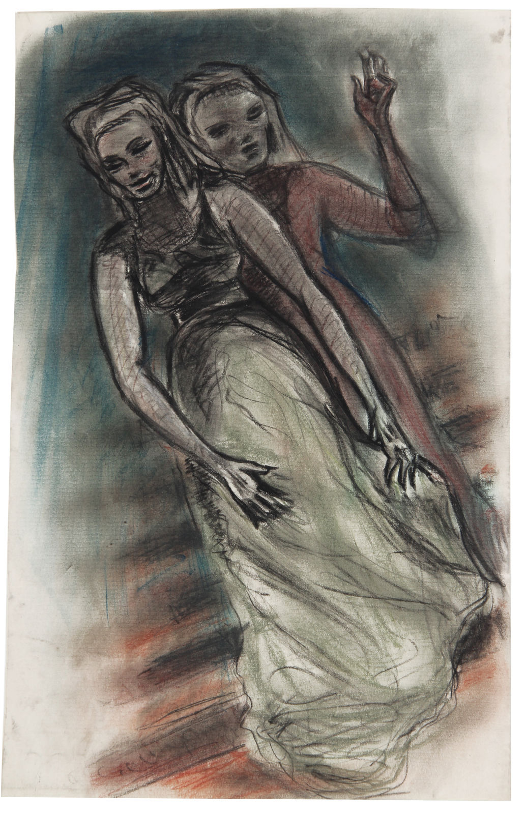 Boris Lurie, Untitled, c. 1946