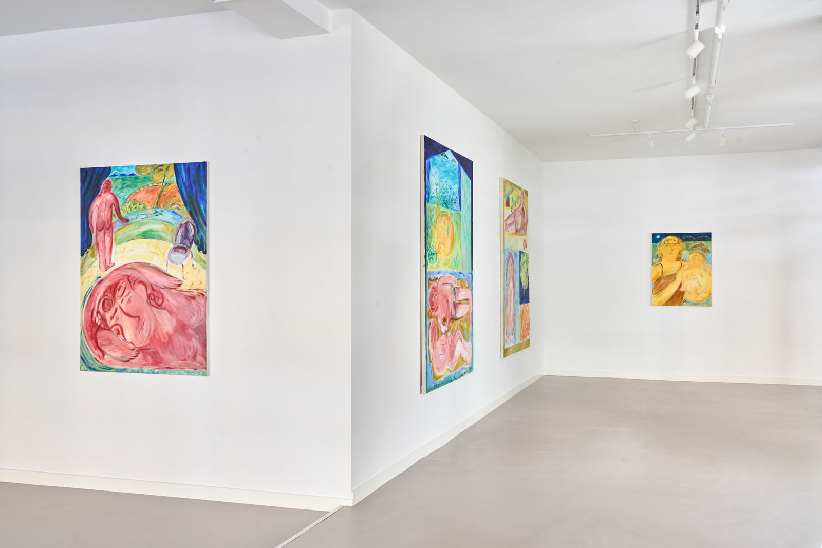 Installation view, Coline Marotta, Places in Between, Brigade Gallery, Copenhagen