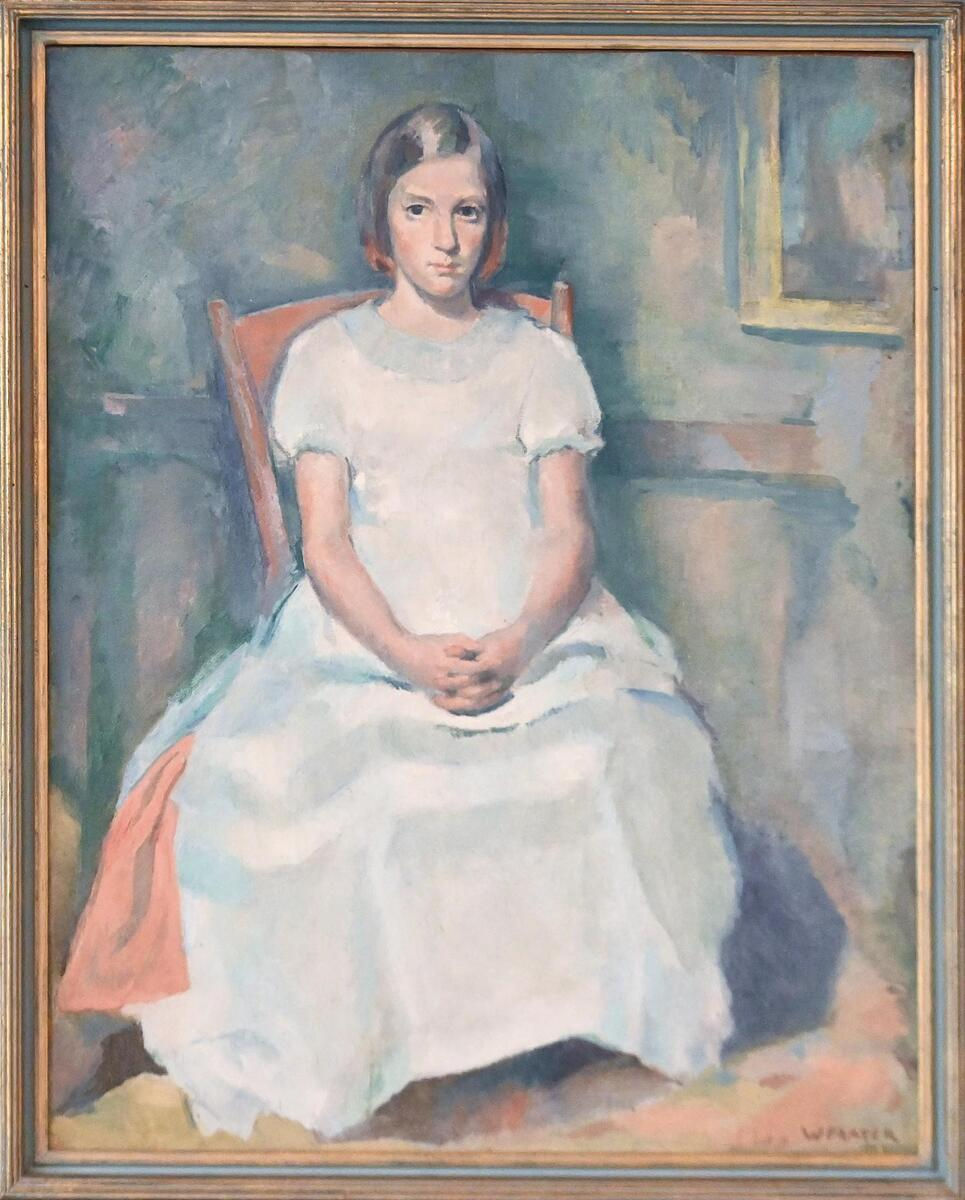 William 'Jock' Frater, Portrait of Barbara Frater, 1933