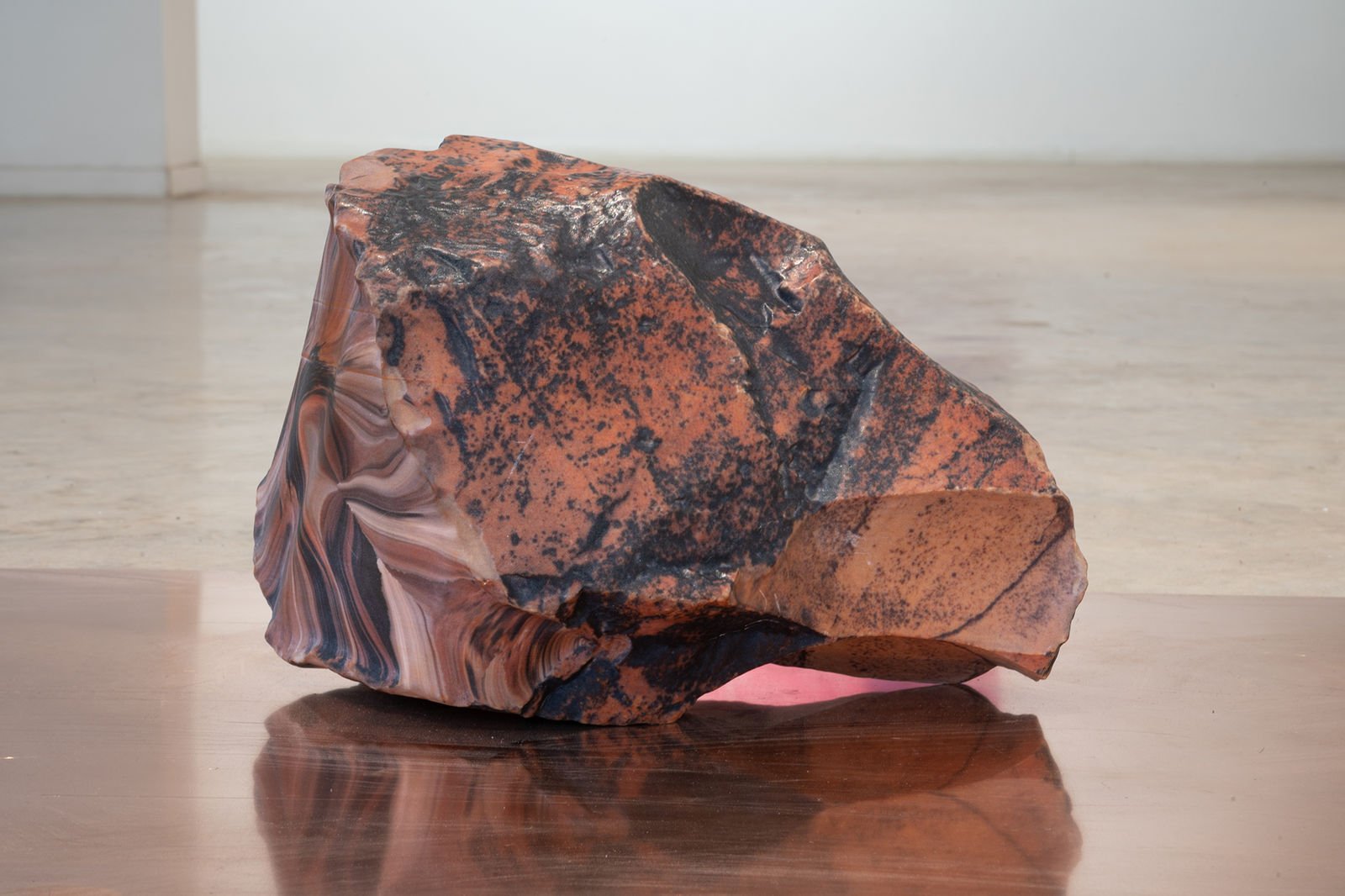 Netally Schlosser, Desert Varnish, 2022, 3D print in photo-polymer, 26 x 22 x 19 cm