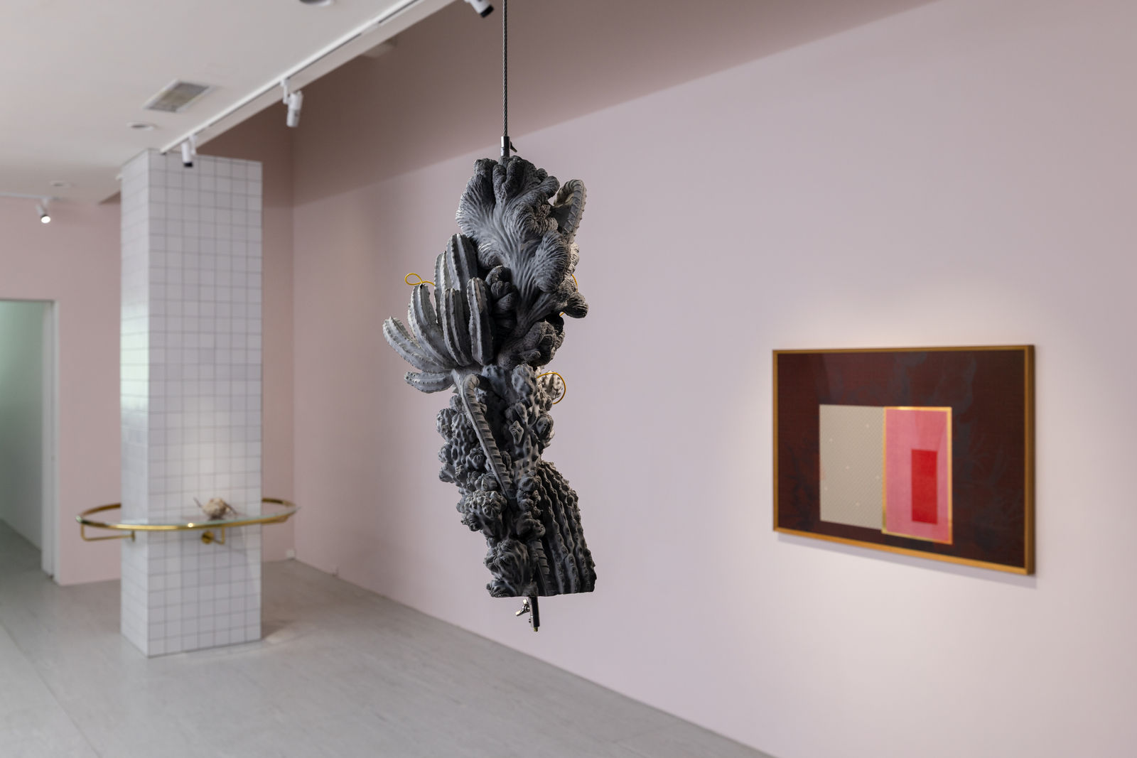 Installation view of ZHANG Ruyi's work at 'Whispers on the Horizon', 14th Taipei Biennial 2025, Taipei, 2025. Image courtesy of...