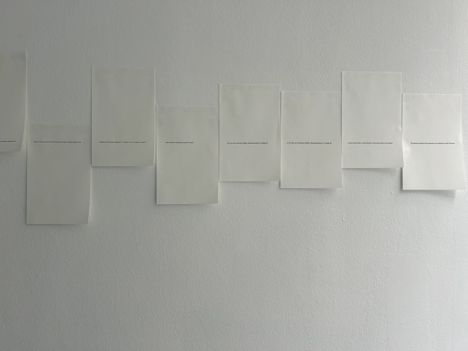 Detanico Lain, Horizon de la Mémoire, 2018