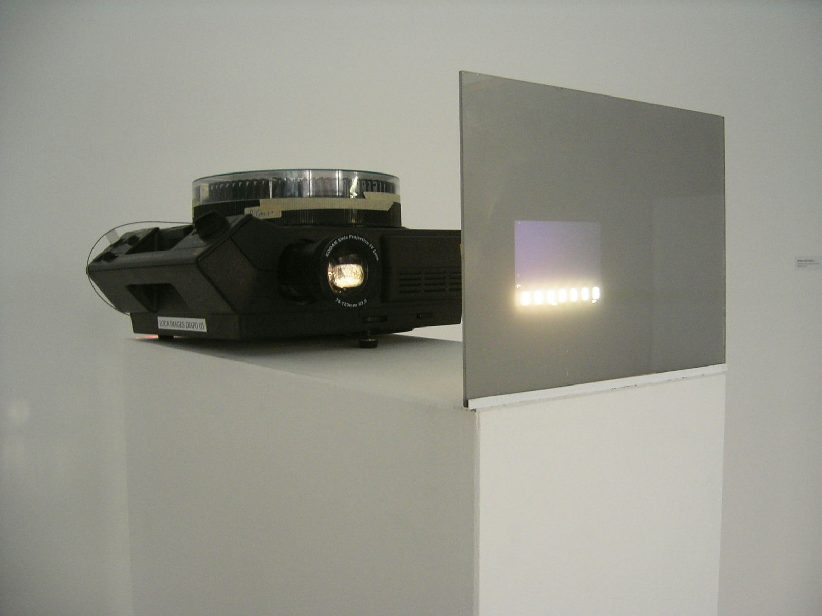 Anthony McCall, Miniature in Black and White, 1972