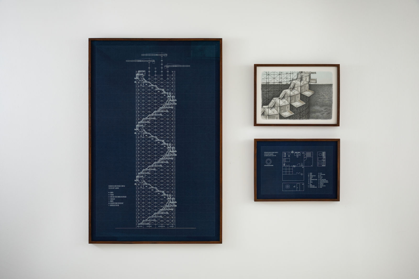 Kim Beom, Residental Watchtower complex for Security Guards, 2016