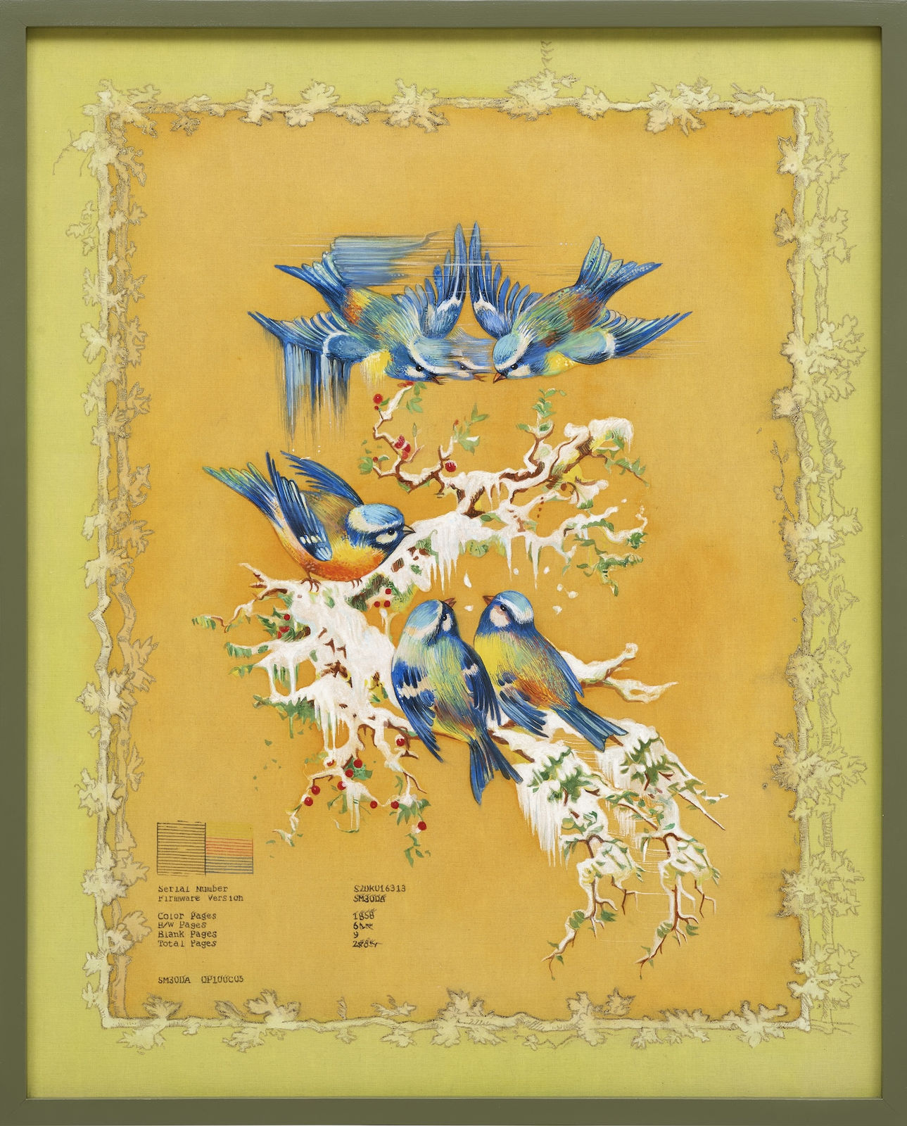 Choi Hae Ri, Tri-faced Blue Tit, 2018