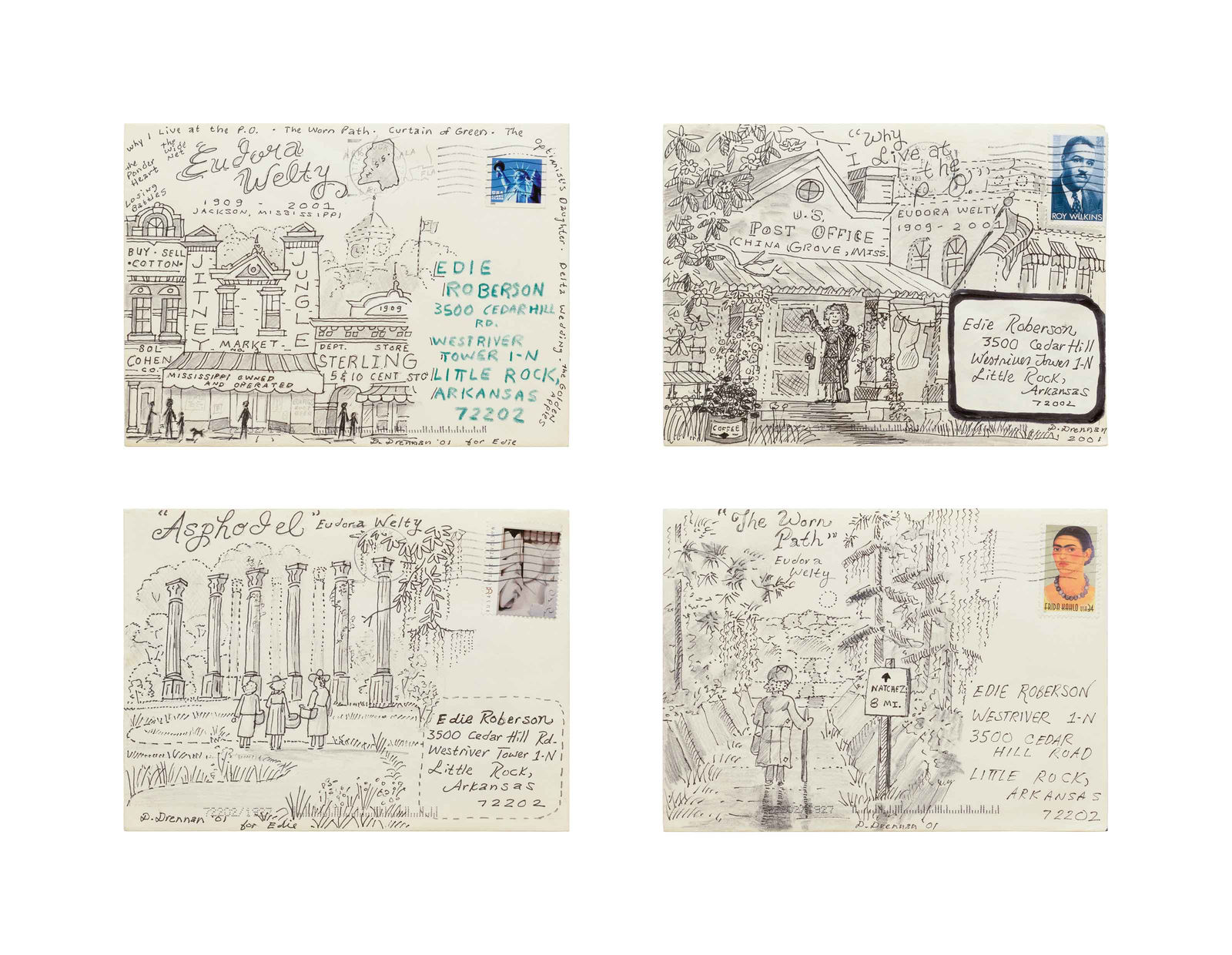 Envelope Art - Set 01