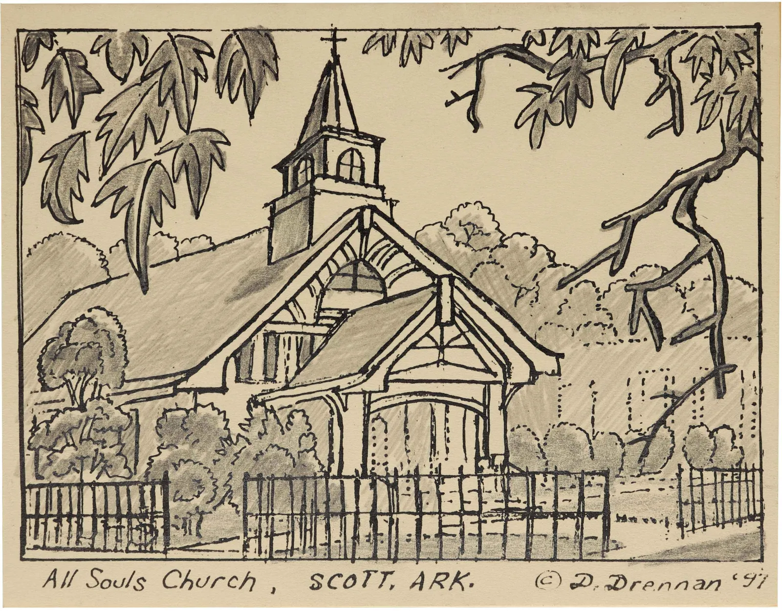 All Souls Church, Scott, Arkansas