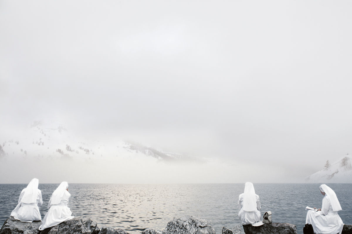 ED HOPLEY, Four Nuns, 2012