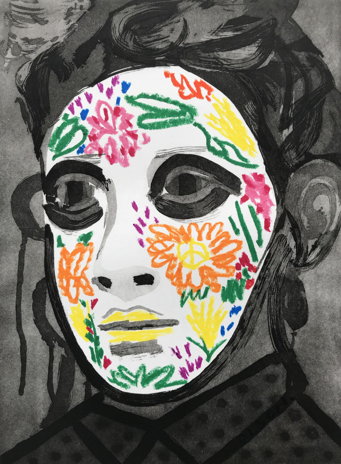 ERIK OLSON Face Paint, 2017