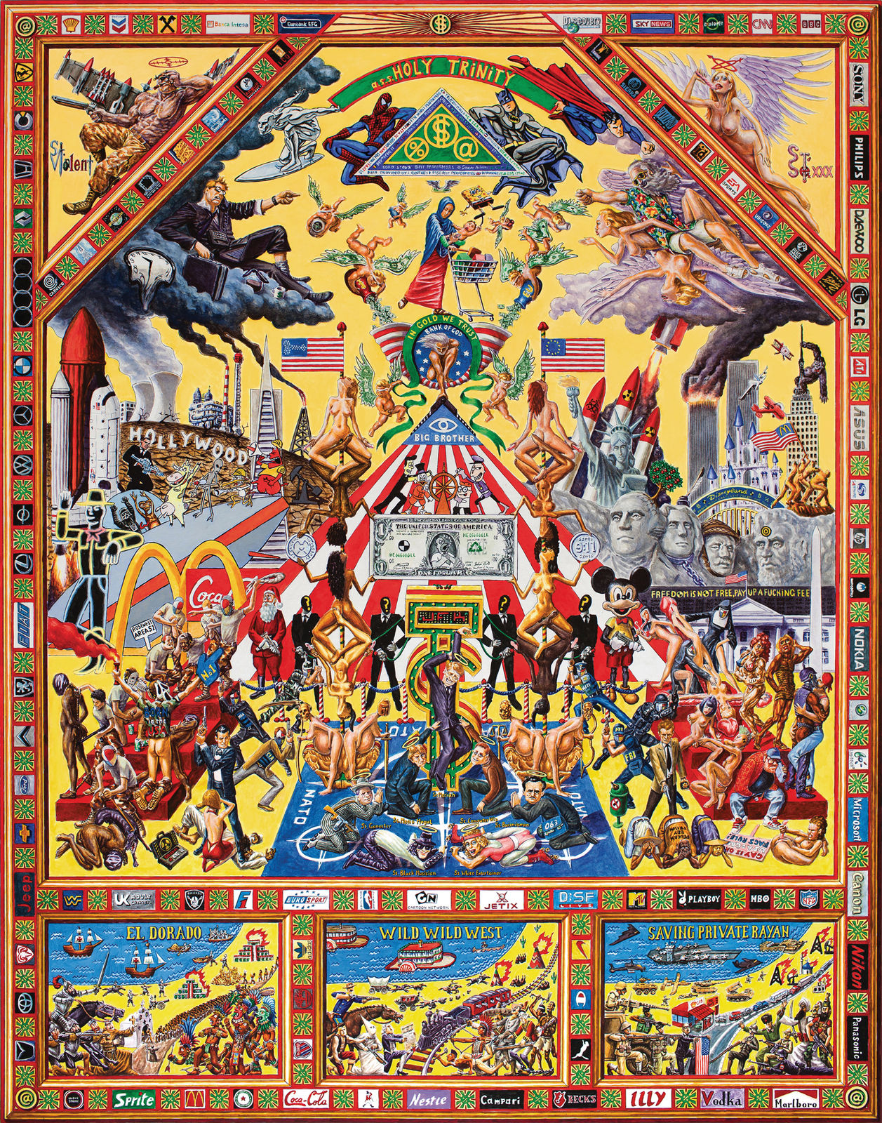 ALEKSANDAR TODOROVIC, Iconostasis of Capitalism, 2008