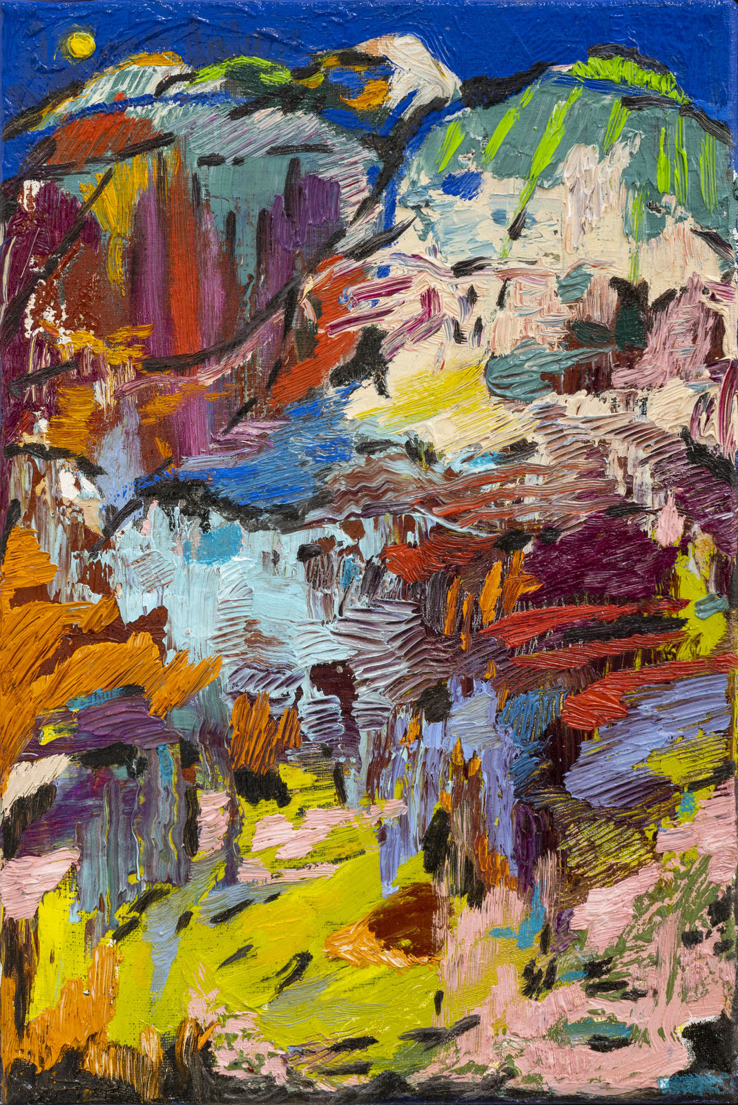 KSENIA DERMENZHI, Under The Full Moon, 2022