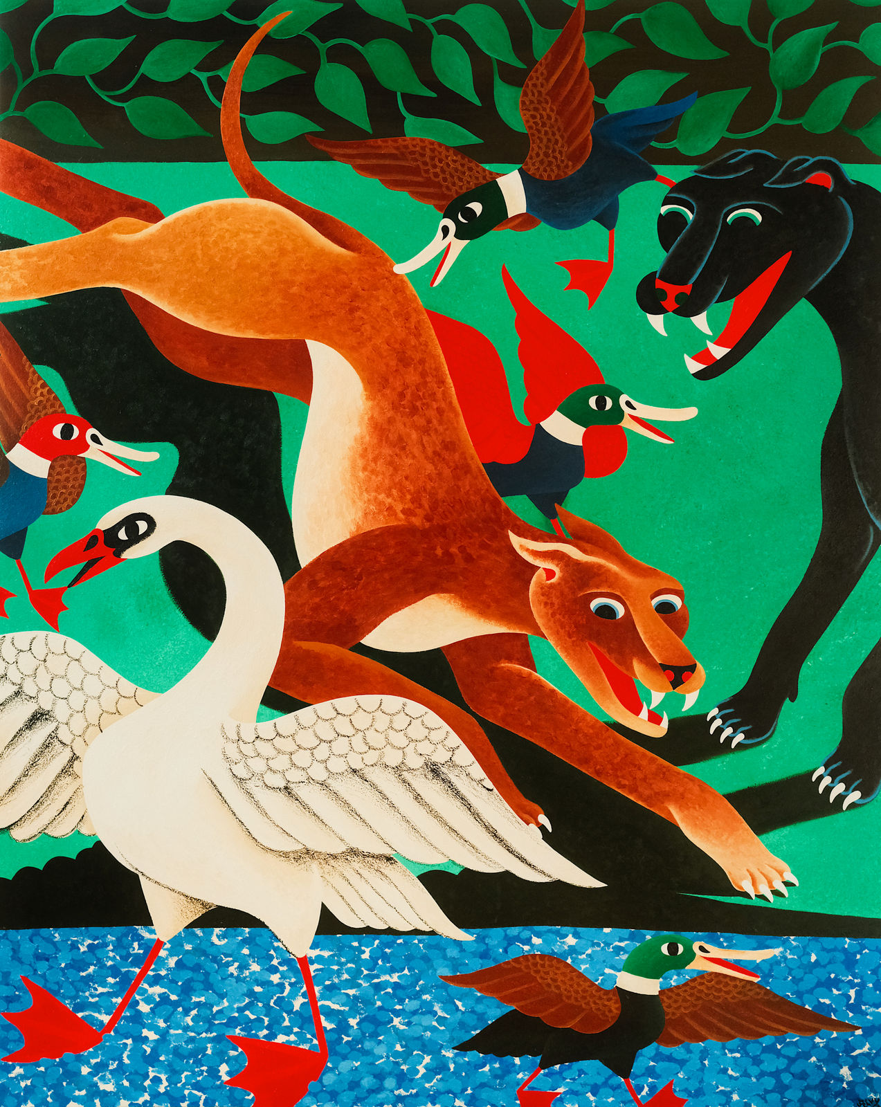 LIAM ALVY, A Tale of the Dog and the Swan, 2023