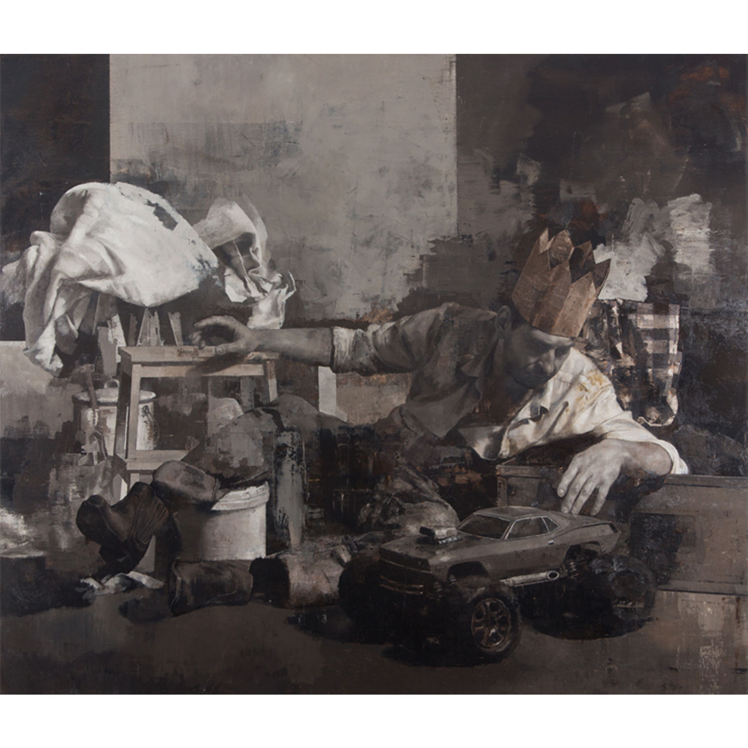 SEBASTIAN SCHRADER, Wolke 7, 2013