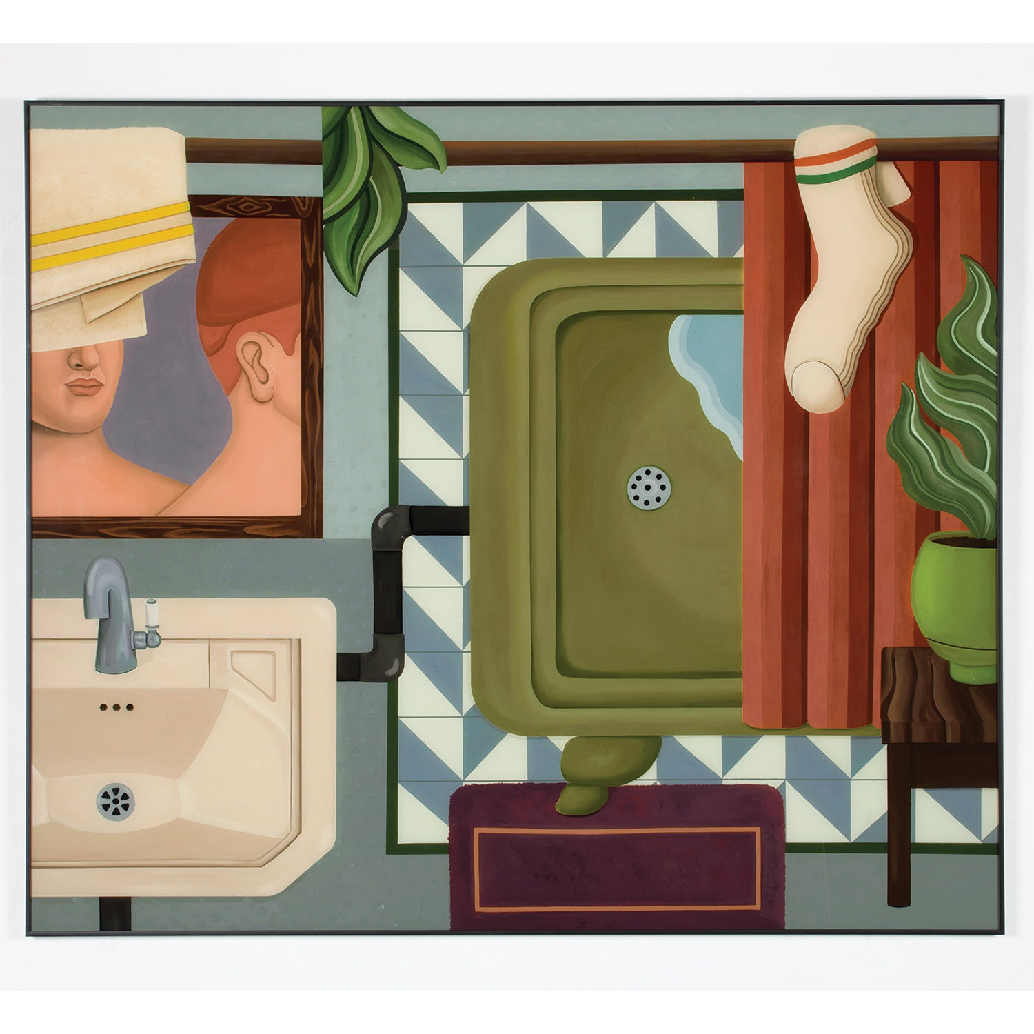 GORI MORA, Study of a Bath, 2022