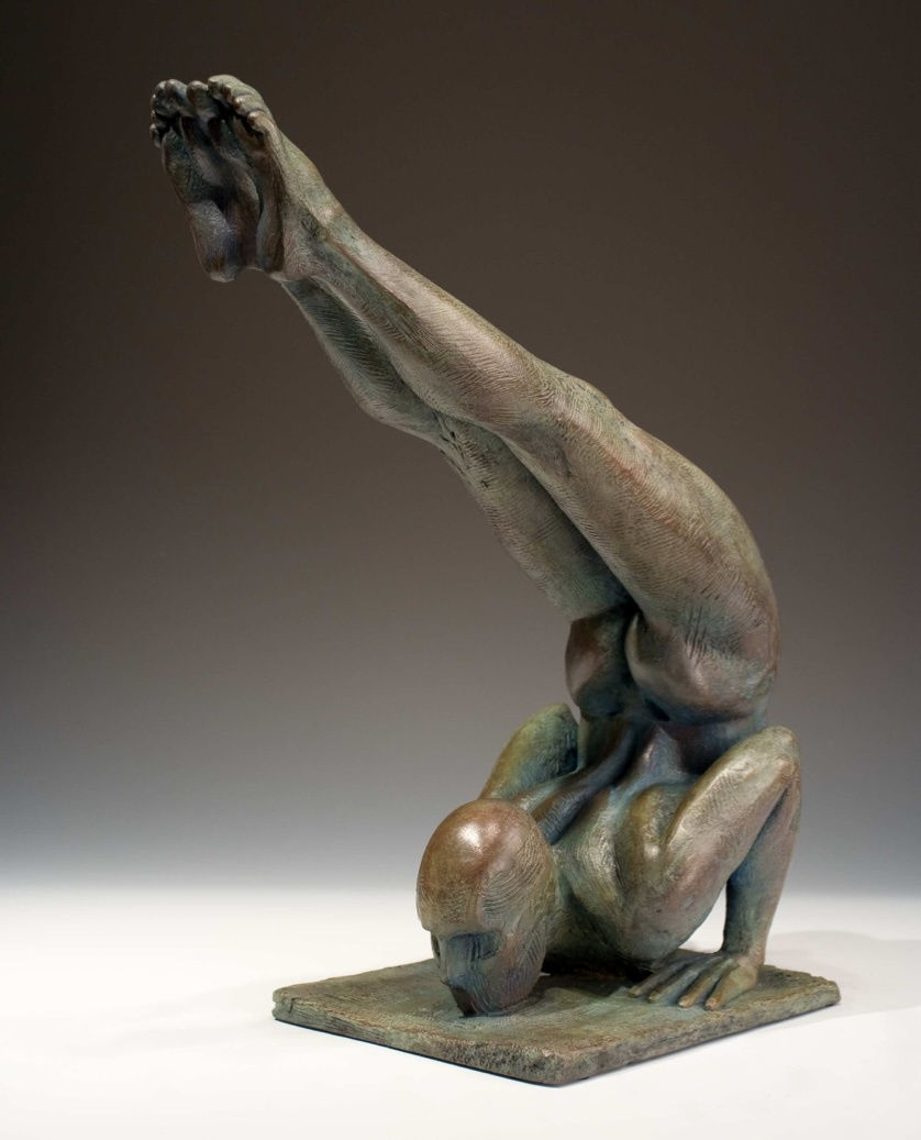 Charles Stinson, Yogi: Ganda Bherundasana (large), 1999