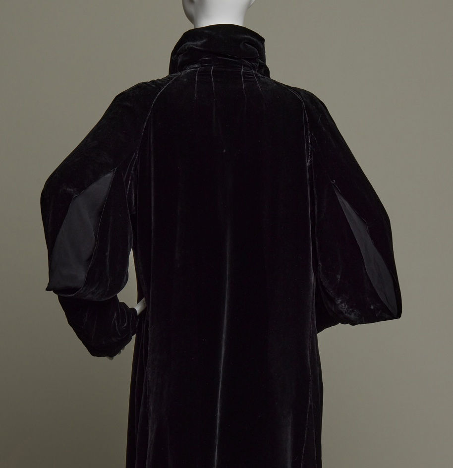 Augustabernard, Evening coat of silk velvet, ca. 1929–30