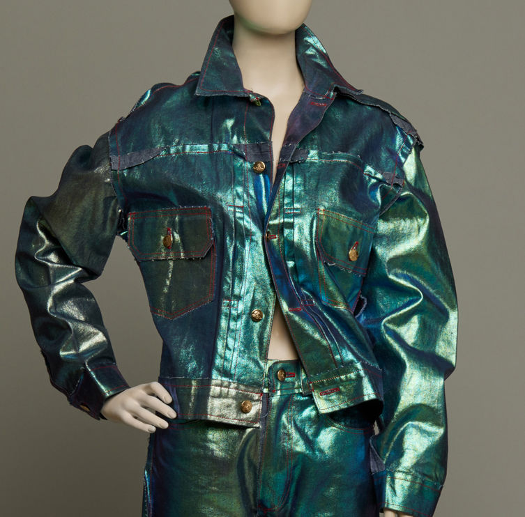 Vivienne Westwood, 3-pc denim suit, Spring 1993