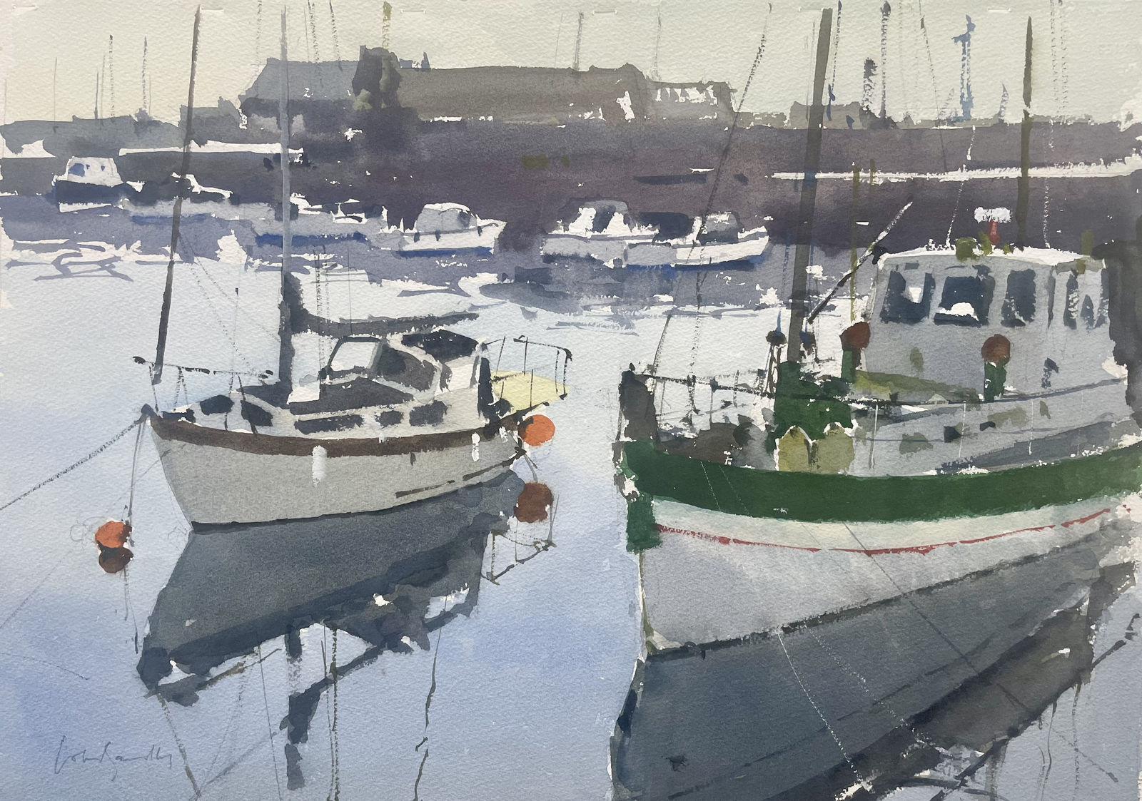 John Yardley, Morning Reflections, Guernsey