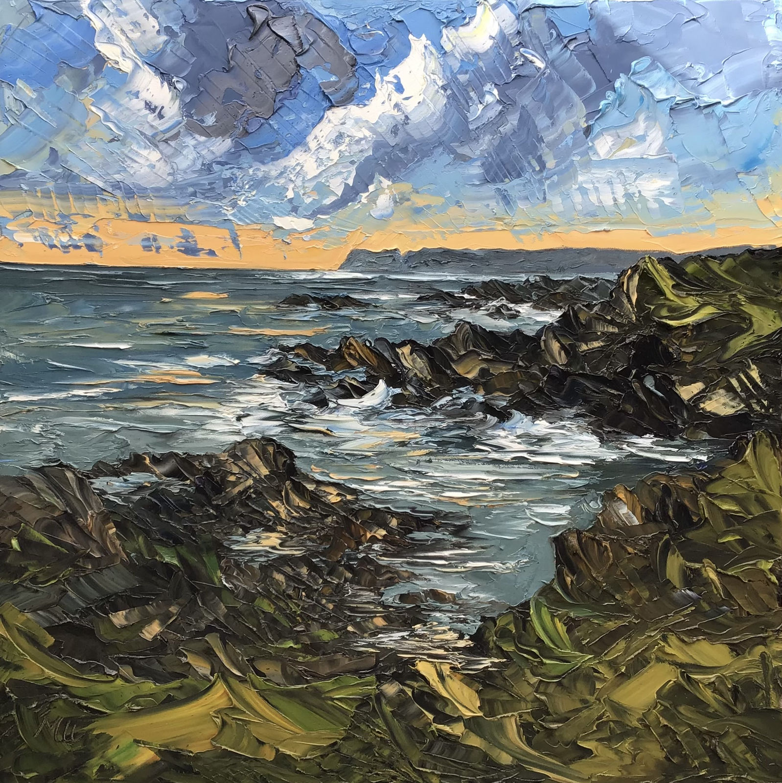 Martin Llewellyn, Evening Light Trearddur Bay